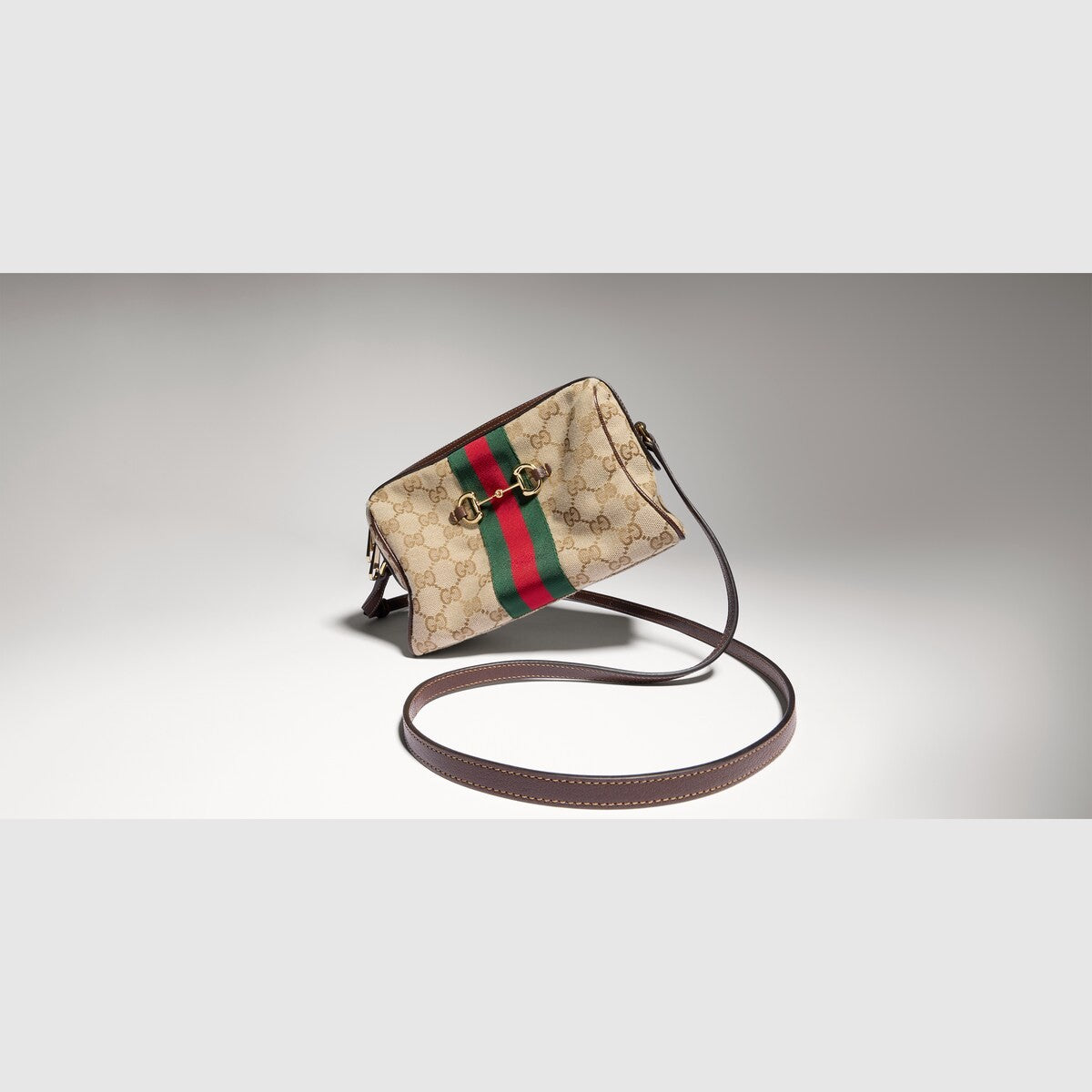Gucci Horsebit Web small camera bag