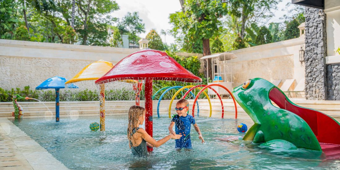 InterContinental Bali Resort Planet Trekkers kids pool