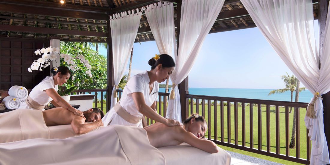 InterContinental Bali Resort spa treatment pavilion