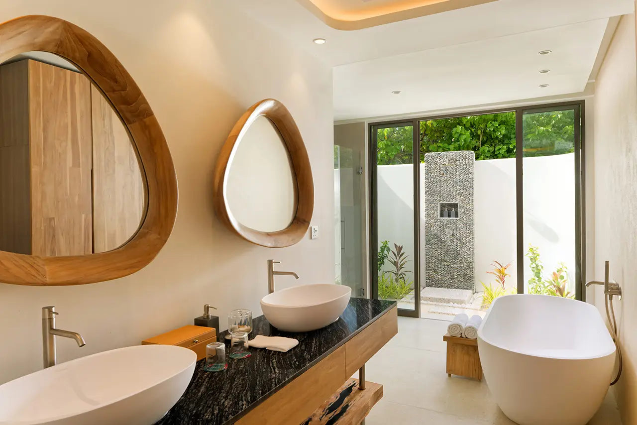 Meyyafushi Maldives beach villa interior
