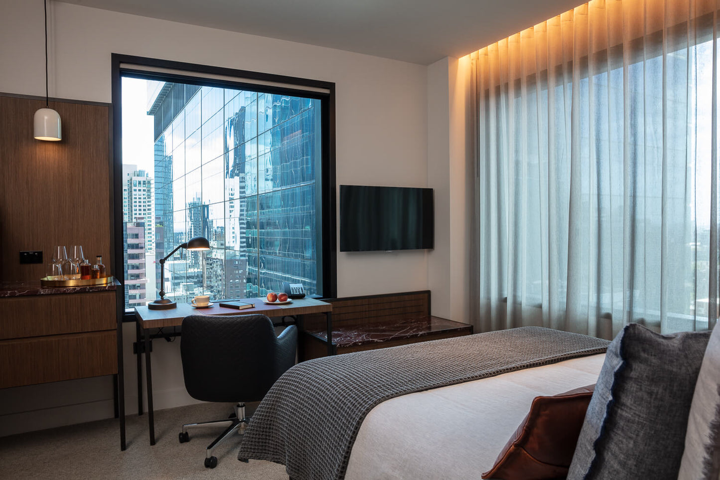 Next Hotel Melbourne suite interior