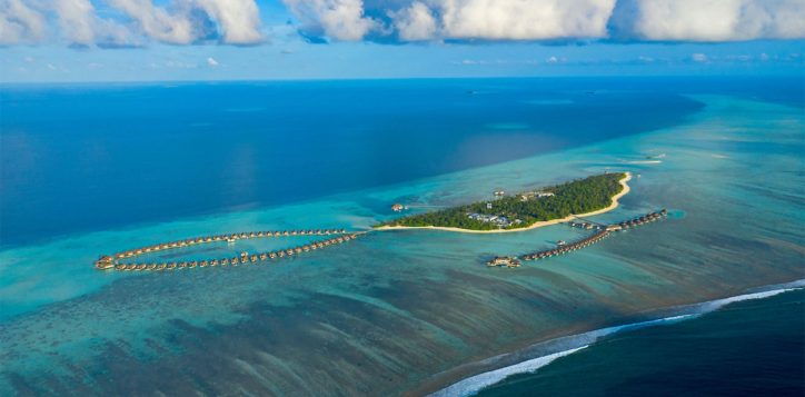 Pullman Maldives Maamutaa island overview