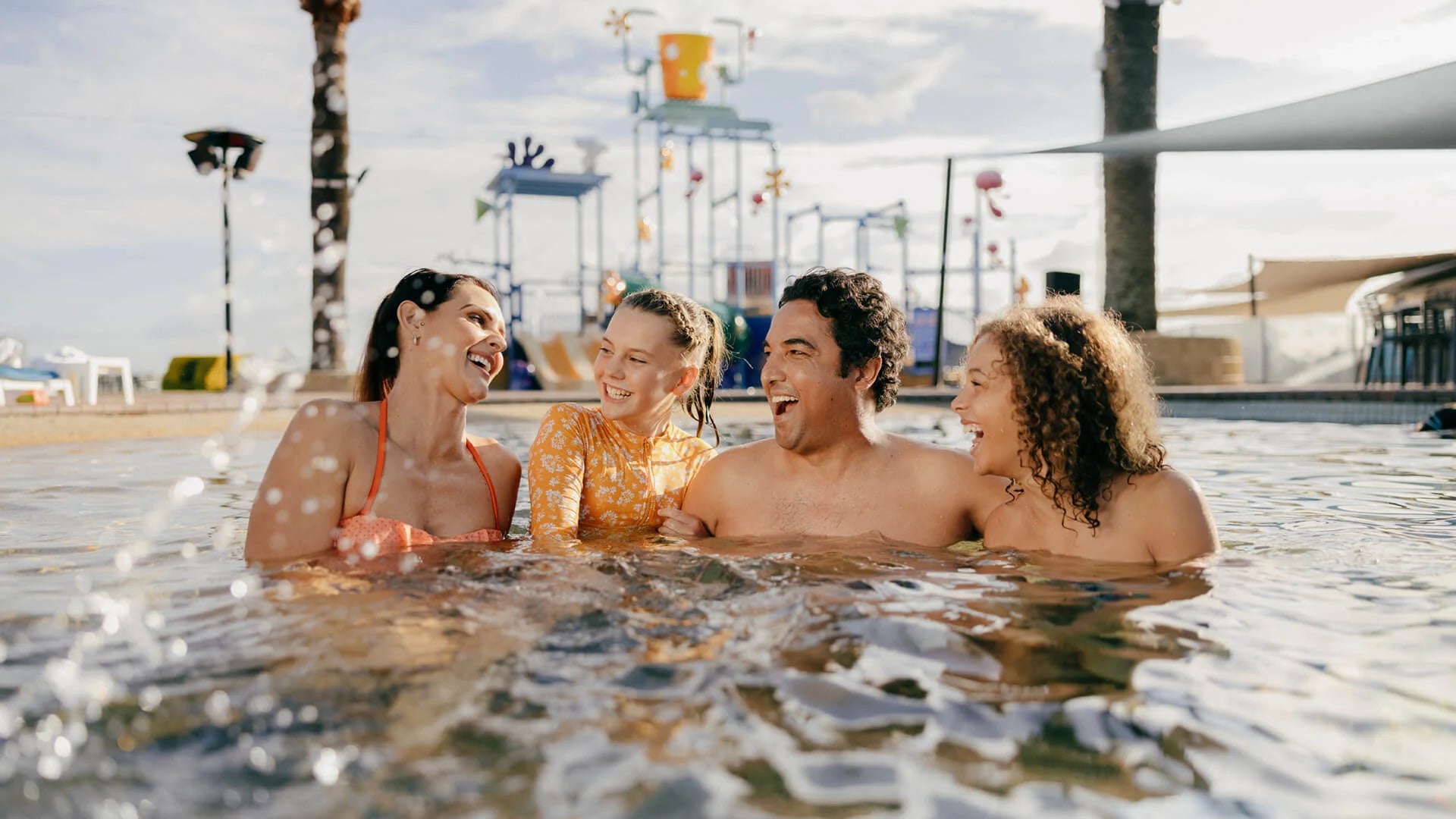 Sea World Resort family pool