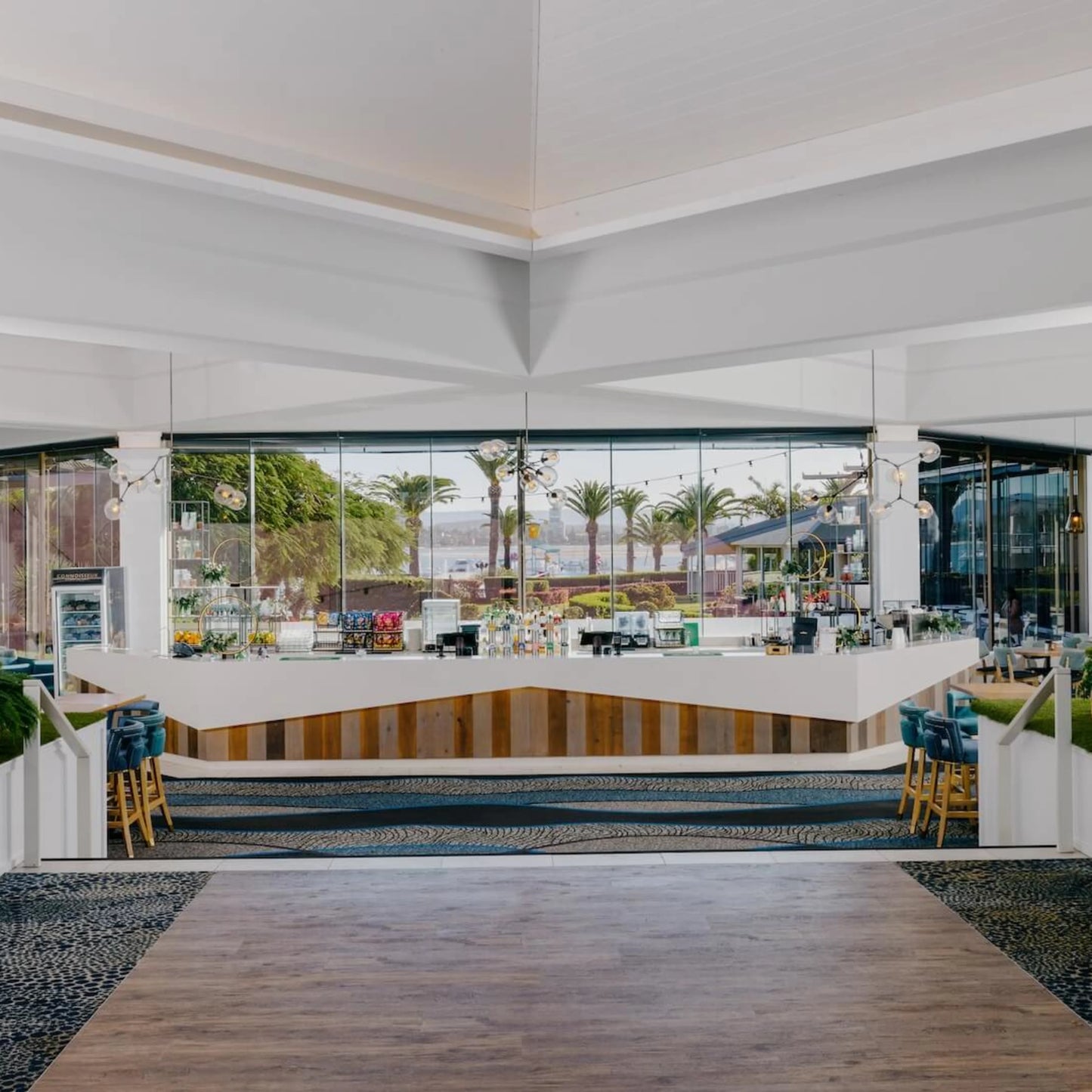 Sea World Resort lobby lounge