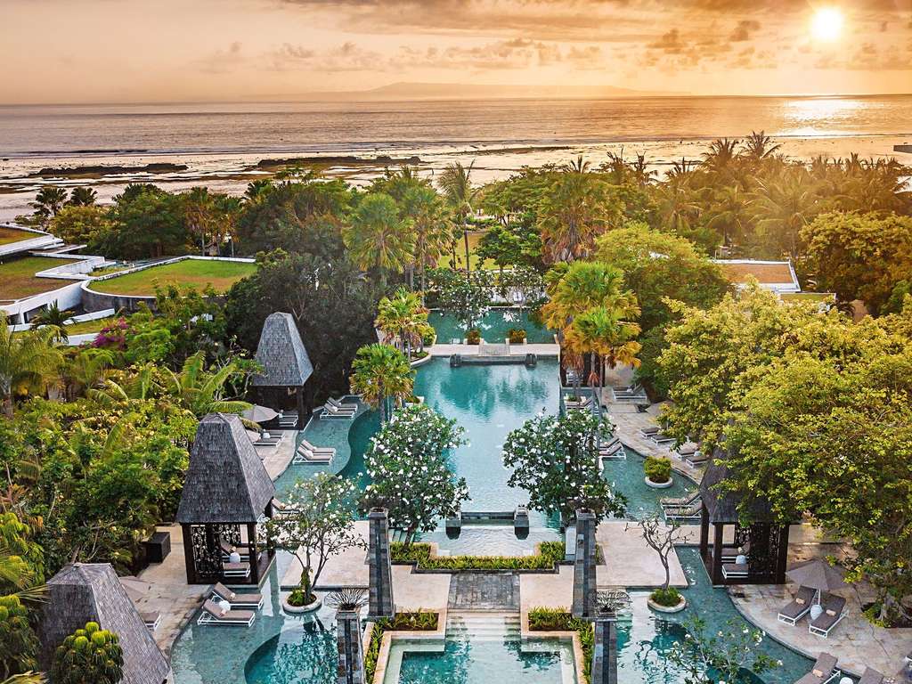Sofitel Bali Nusa Dua resort aerial view